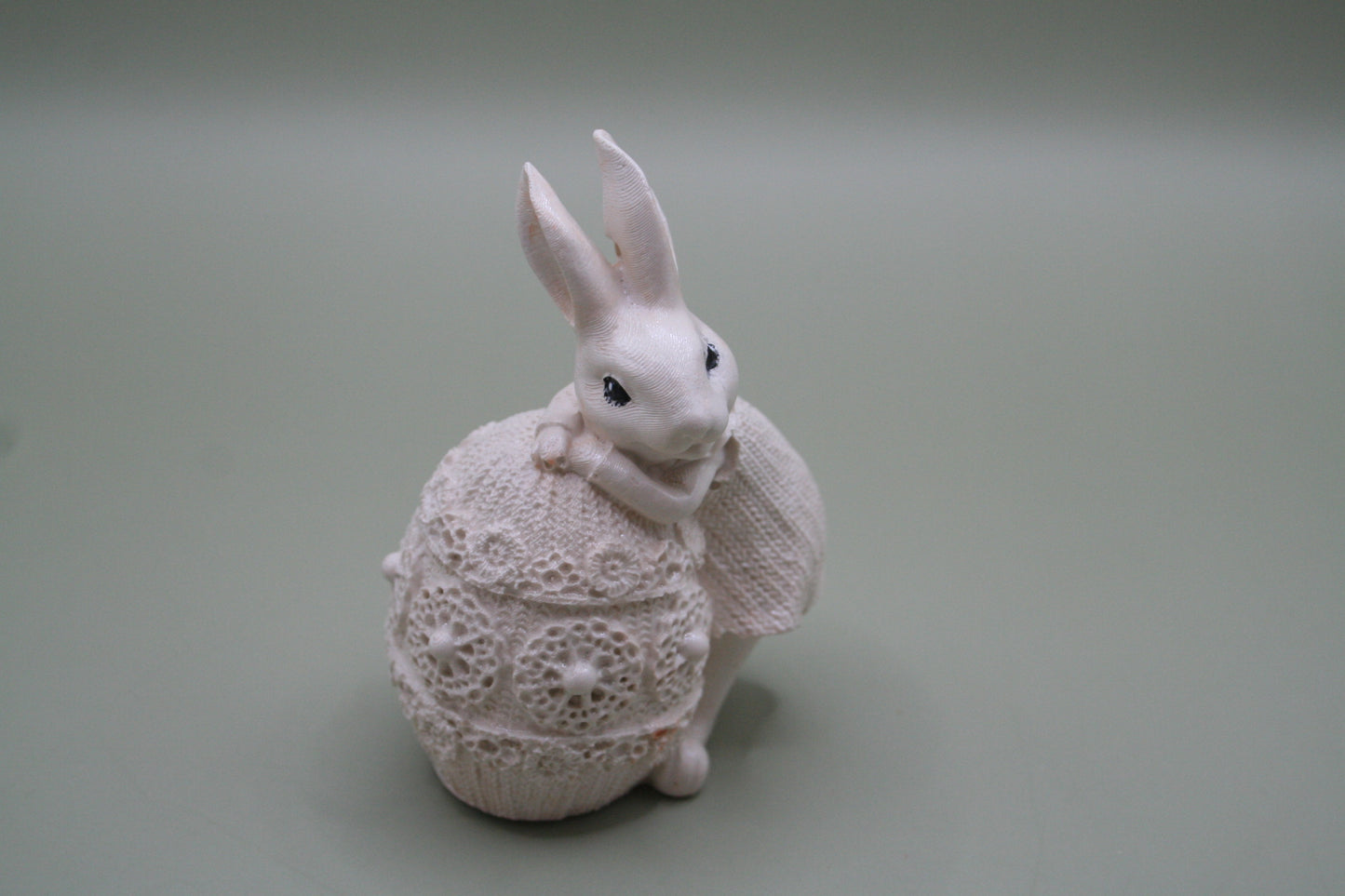 Lapin et dentelle