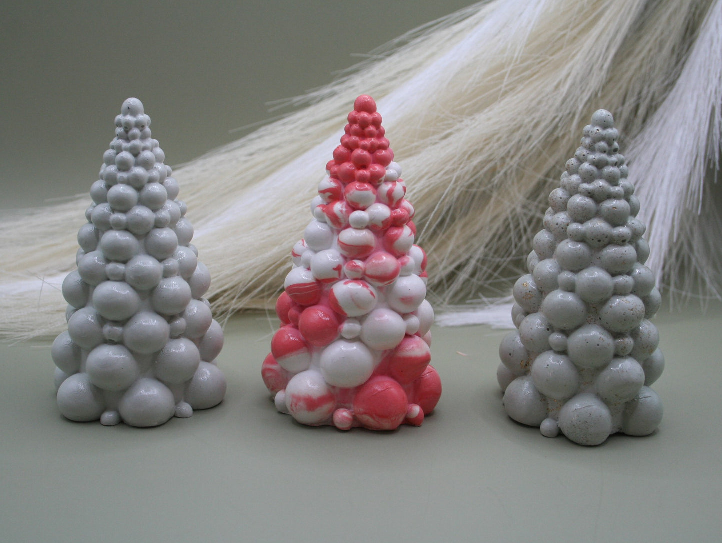 Sapin bulles de neige