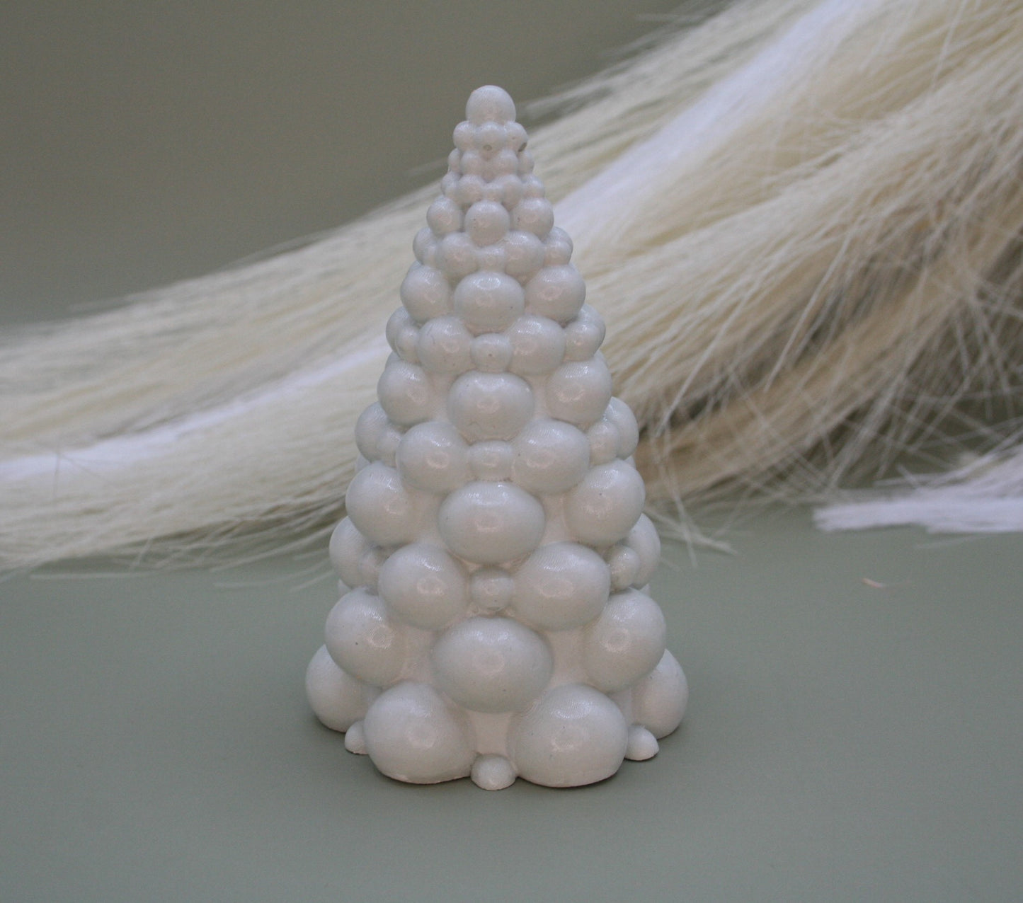 Sapin bulles de neige